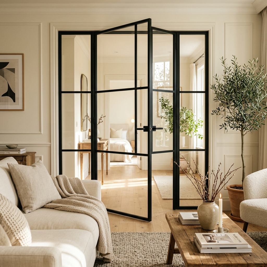 Glazen binnendeuren: maximale lichtinval & rust